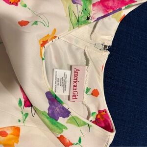American Girl Colorful Floral Dress